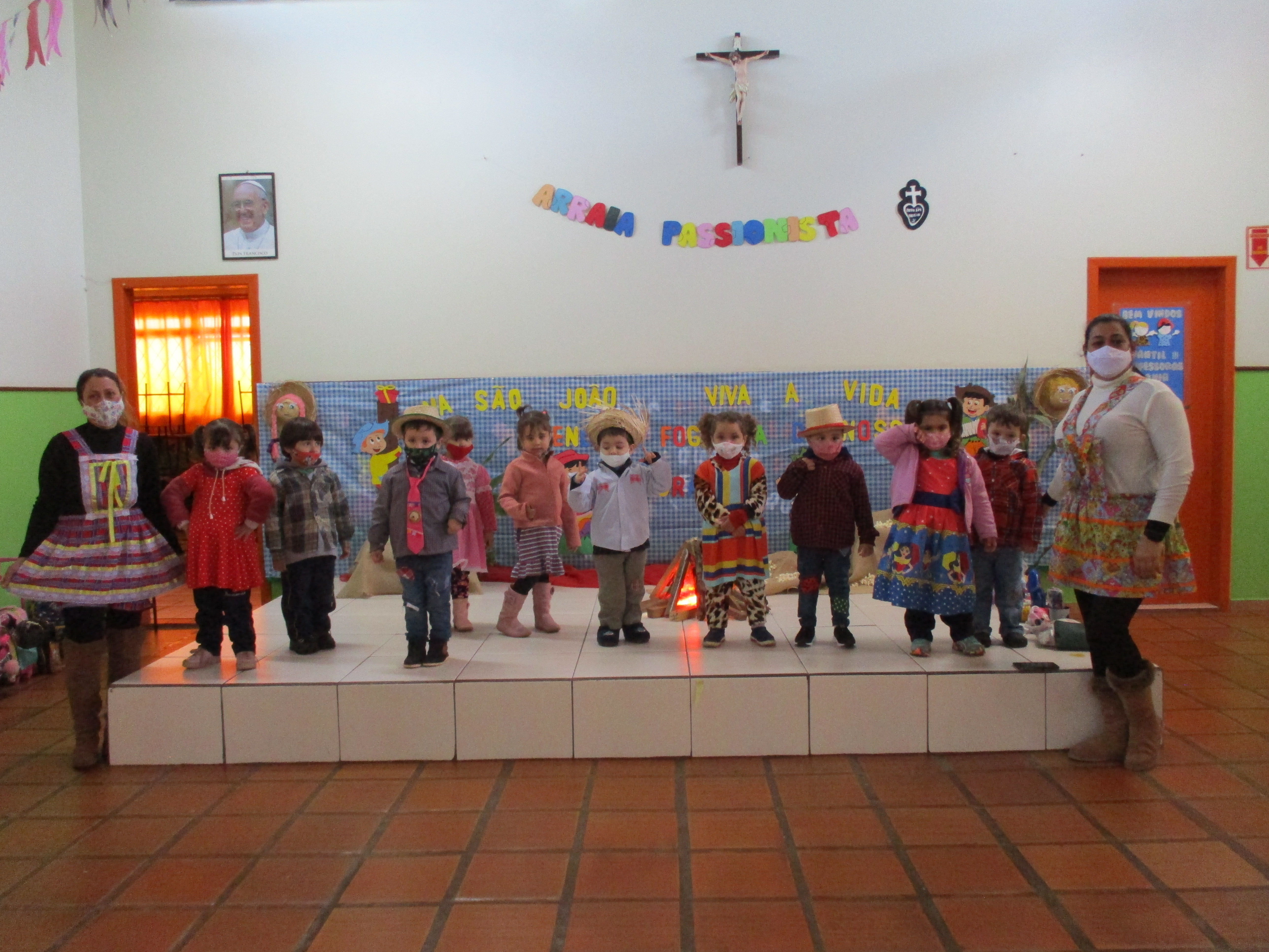 Festa Junina Infantil 3 Centro de Educao Infantil Passionista Joo Paulo II