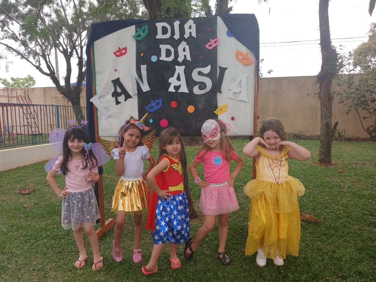 Dia da fantasia - infantil 4 Centro de Educao Infantil Passionista Joo Paulo II