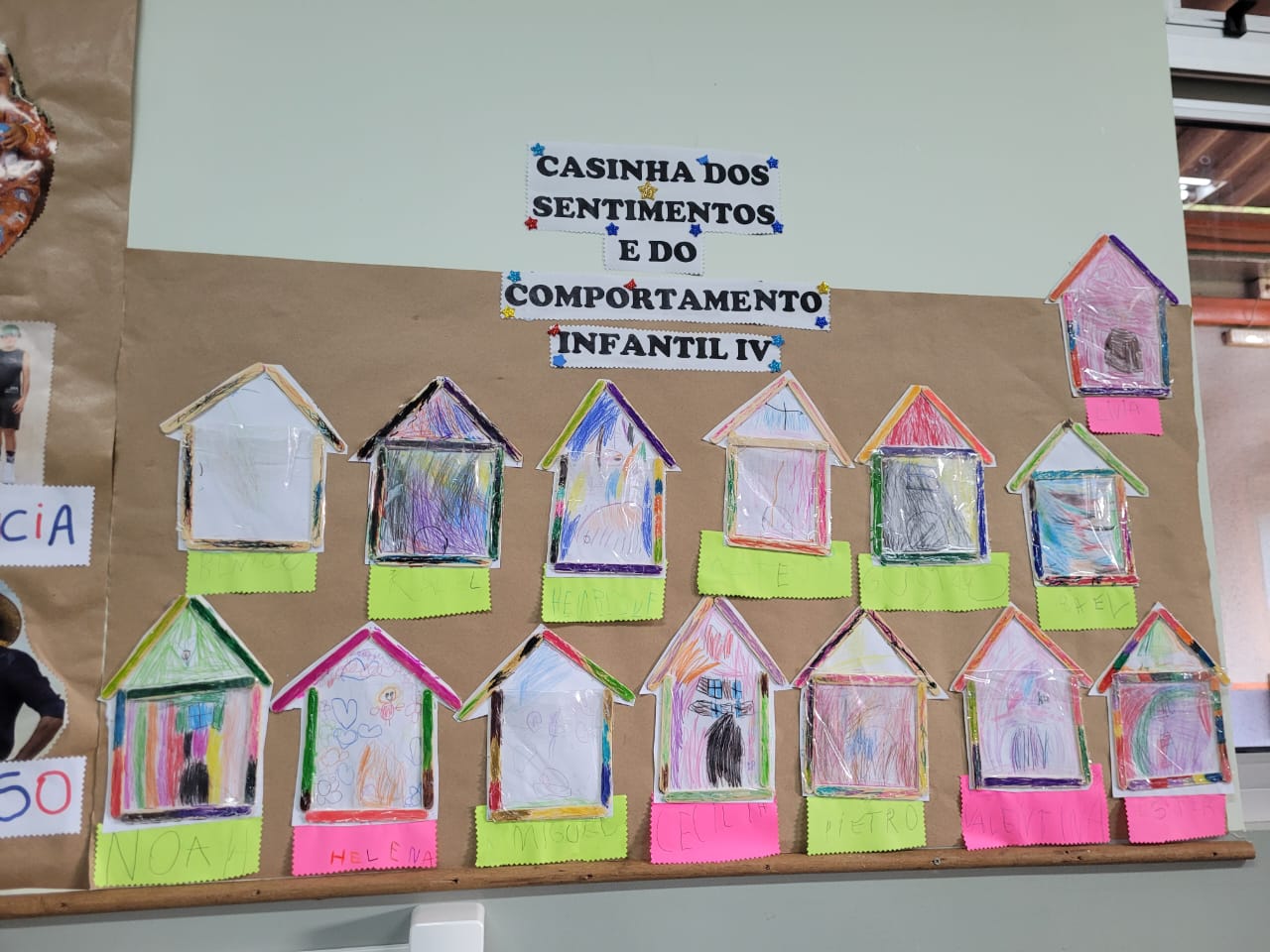 Projeto casinha dos sentimentos e comportamentos  Centro de Educao Infantil Passionista Joo Paulo II