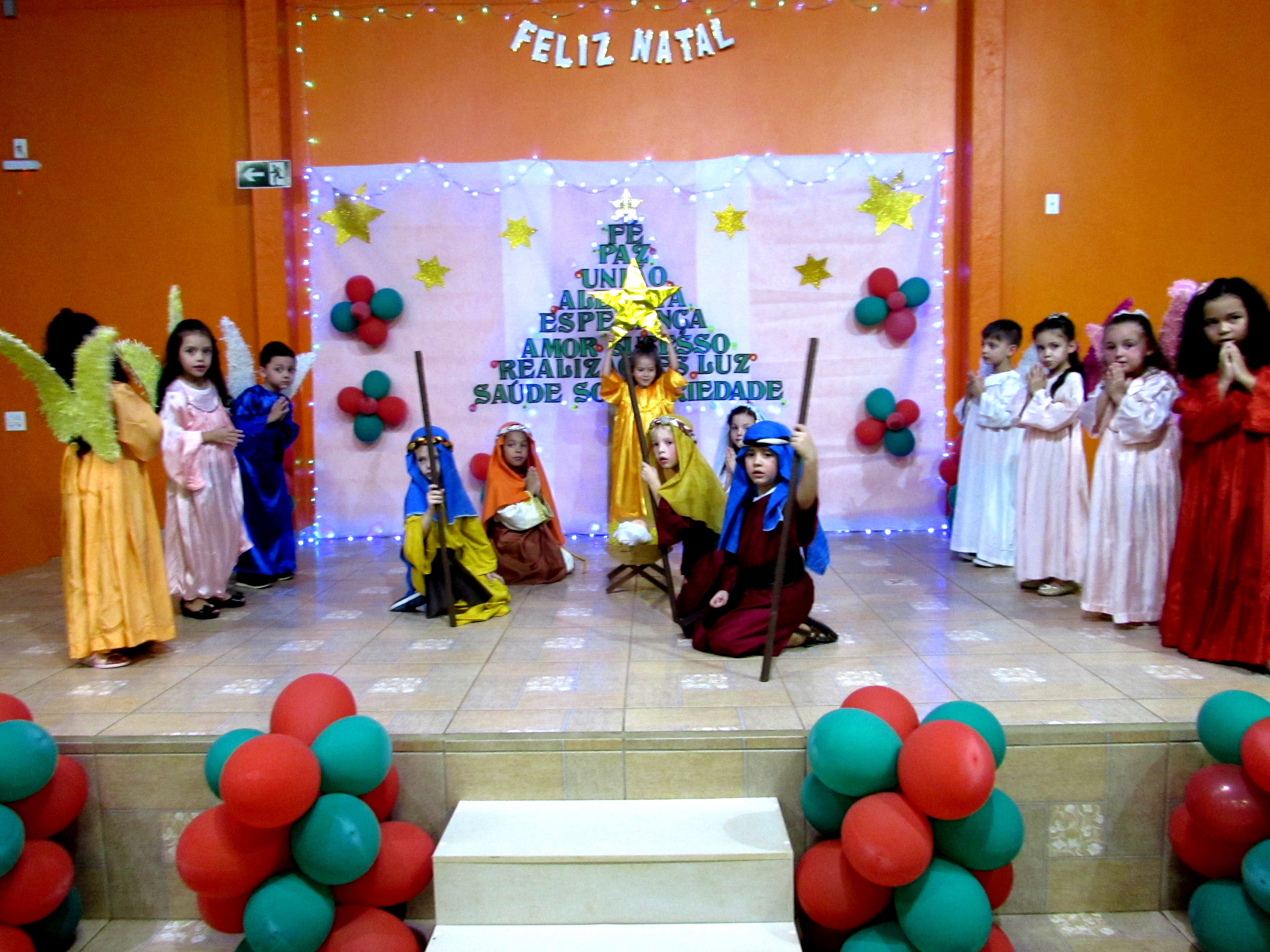Apresentao de Natal 2019 Centro de Educao Infantil Passionista Joo Paulo II
